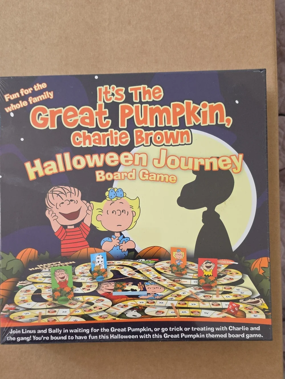 It's The Great Pumpkin, Charlie Brown Halloween Journey Board Game 2020 Peanuts